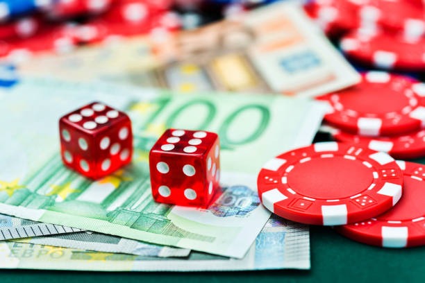 Live casino table with multiple camera angles